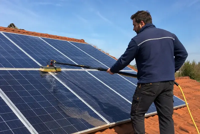 Nettoyage et entretien de panneaux solaires à Labastide-Rouairoux
